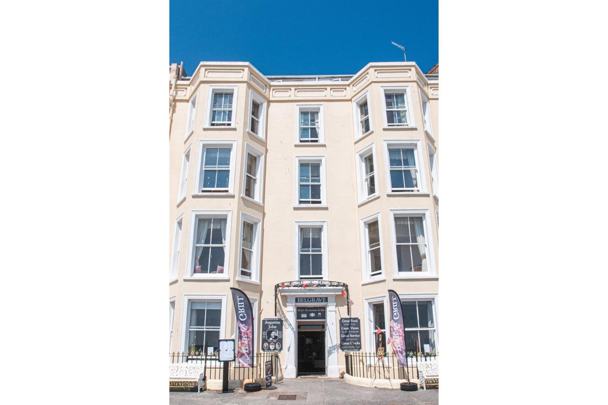The Belgrave Hotel Tenby Exterior foto